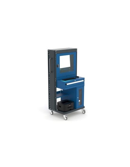 Armario modular de taller con puertas