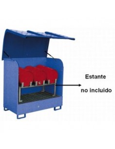 Caseta de retención para 2...