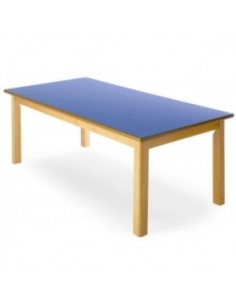 Mesa rectangular 120x60 cm,...