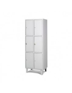 Armario ropero metálico 6...