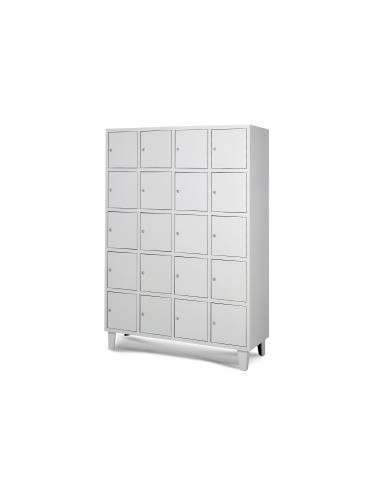 Armario ropero metálico 20 puertas vert