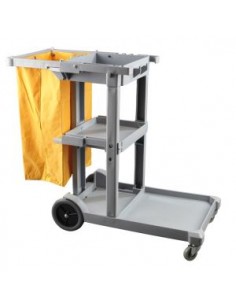 Carro de limpieza con saco...