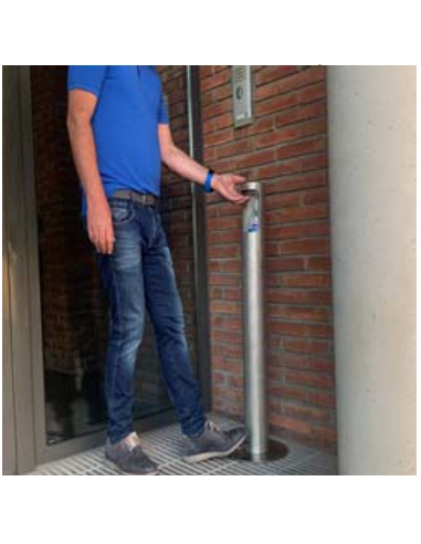 Dispensador hidrogel con pedal