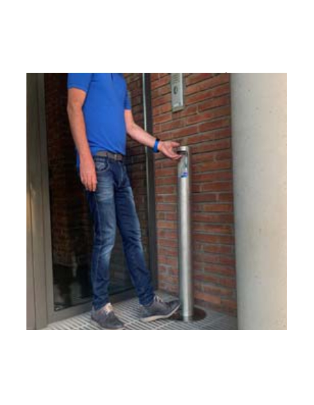 Dispensador hidrogel con pedal