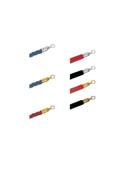 Cordón de terciopelo para poste