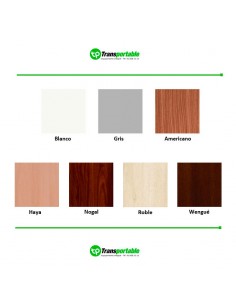 Mesa multifunción trapezoidal