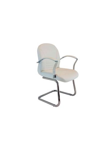 Sillón Dinamarca con patín cromado