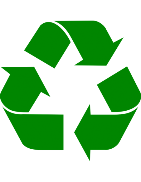 Banco de exterior en polietileno reciclado