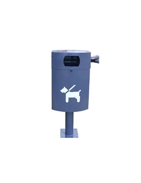 Papelera recogida excrementos caninos