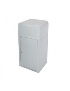 Papelera de apertura frontal con cerradura