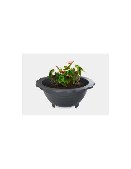 Jardinera en acero zincado 90 cm diametro