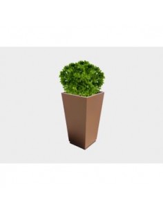 Jardinera alta efecto corten
