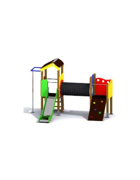 Conjunto de juegos para parque infantil