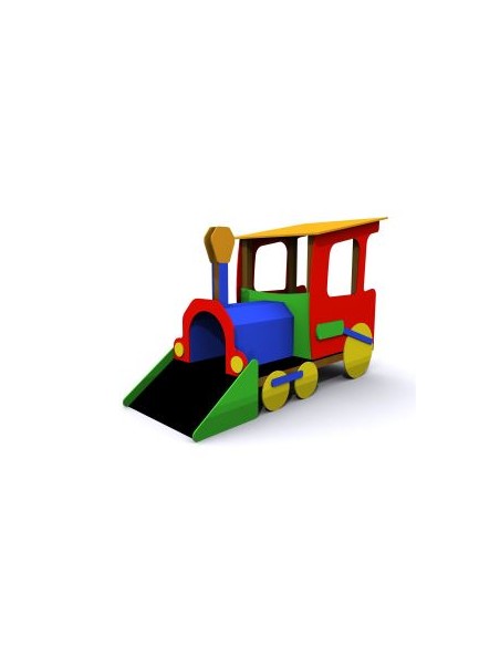 Juego para parque infantil modelo Locomotora