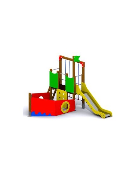 Juego para parque infantil modelo Barco