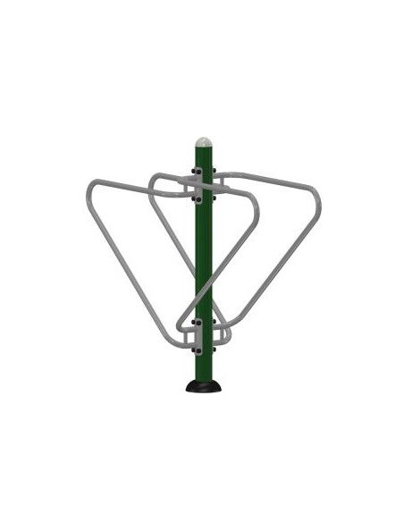 Circuito biosaludable: barras paralelas