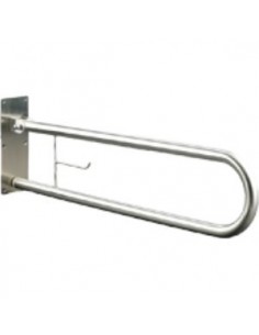 Barra de sujeción abatible