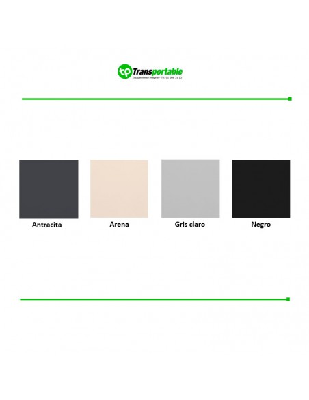 Archivador metálico de cuatro cajones