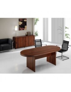 Mesa de reuniones ovalada...