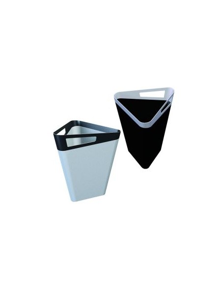 Papelera ABS con remate superior
