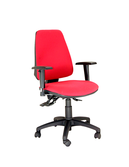 Silla de oficina con sistema sincro modelo Dublín