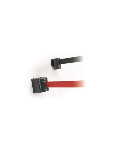 Cinta extensible a pared color negro