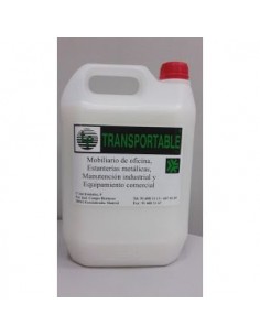 Garrafa de jabón líquido...