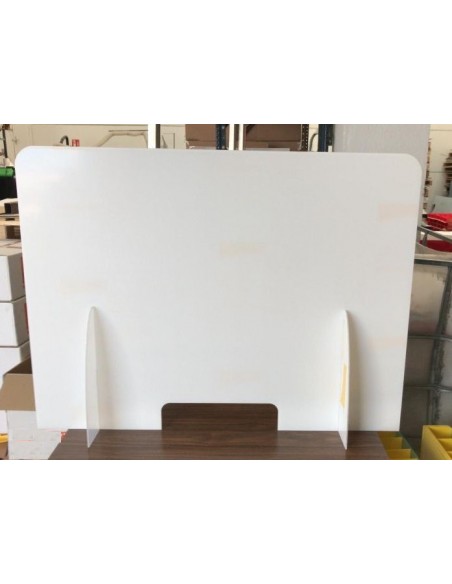 Mampara protectora económica con ventana