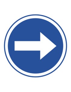 Vinilo adhesivo flecha