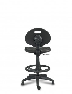 Silla taburete de polipropileno