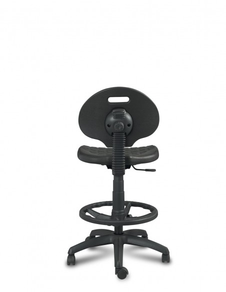 Silla taburete de polipropileno