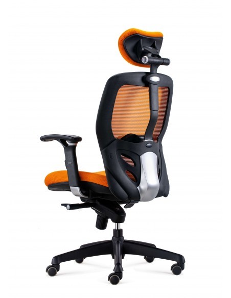 Silla ergonómica flex con cabezal Modelo Madrid