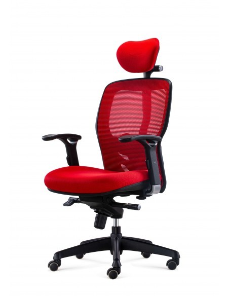 Silla ergonómica flex con cabezal Modelo Madrid