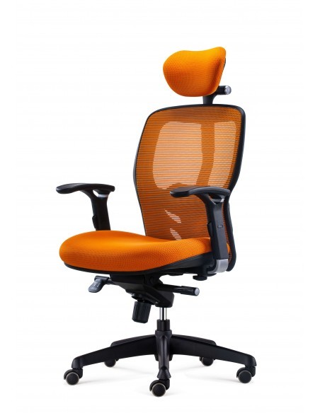 Silla ergonómica flex con cabezal Modelo Madrid