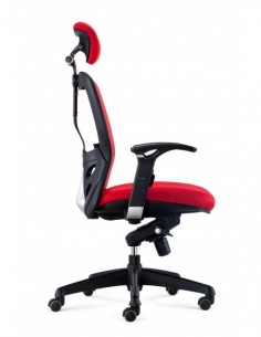 Silla ergonómica flex con cabezal Modelo Madrid