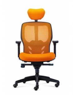 Silla ergonómica flex con cabezal Modelo Madrid