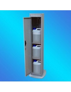 Dispensador de gel hidroalcohólico a pedal