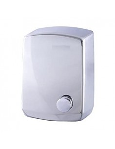 Secamanos inox con pulsador