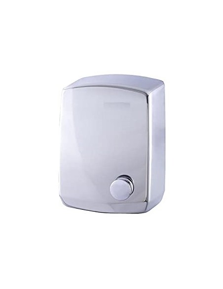 Secamanos inox con pulsador
