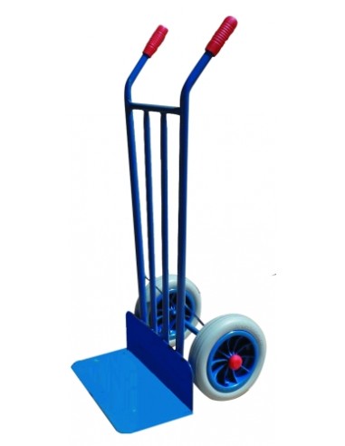 Carro Plataforma de Transporte Carretilla de Mano Azul hasta 200 kg