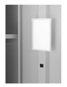 Taquilla metálica económica de dos puertas