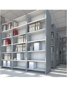 Librería metálica sin...