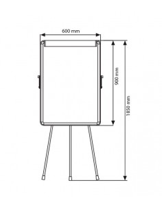 Pizarra económica con trípode