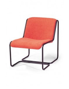 Sillón de espera clásico con pata tipo patín