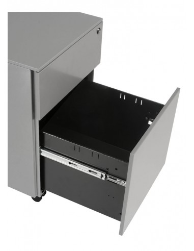 Cajonera metálica de 2 cajones con...