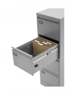 Archivador metálico económico de 4 cajones