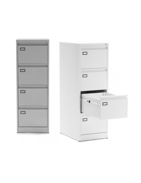 Archivador metálico económico de 4 cajones