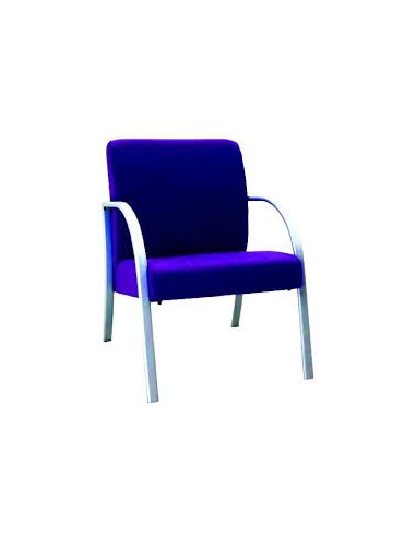 Sillón de espera con brazos modelo Siena