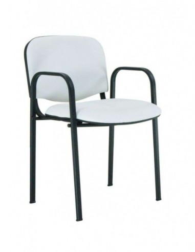 Silla Florencia con brazos, apilable