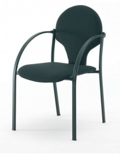 Silla Modelo Lille con brazo integrado